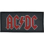 Schwarze AC/DC Logo Aufnäher 