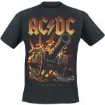 Schwarze AC/DC Rundhals-Ausschnitt Herrenbandshirts Größe 5 XL für Festivals 