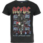 Dunkelgraue AC/DC Herrenbandshirts Größe 3 XL für Festivals 