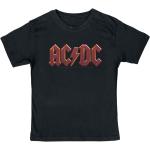 Schwarze AC/DC Kinder T-Shirts 
