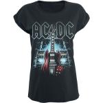 AC/DC T-Shirt - High Voltage Guitar - S bis 5XL - für Damen - Größe L - schwarz - Lizenziertes Merchandise