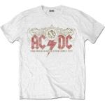 Beige AC/DC Herrenbandshirts Größe L 