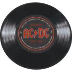 Schwarze AC/DC Fußmatten aus Polyamid 