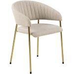 Reduzierte Beige Moderne AC Design Furniture Organische Loungestühle mit Armlehne Breite 50-100cm, Höhe 50-100cm, Tiefe 50-100cm 2-teilig 
