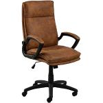 Reduzierte Braune AC Design Furniture Bürostühle & Schreibtischstühle aus Stoff Breite 50-100cm, Höhe 100-150cm, Tiefe 50-100cm 1-teilig 
