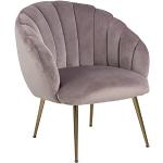 Reduzierte Altrosa AC Design Furniture Relaxsessel aus Chrom Breite 50-100cm, Höhe 50-100cm, Tiefe 50-100cm 