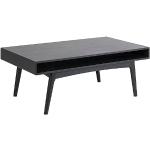 Schwarze Moderne AC Design Furniture Beistelltische & Ablagetische lackiert aus MDF Breite 100-150cm, Höhe 0-50cm, Tiefe 50-100cm 
