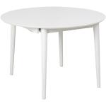 Reduzierte Weiße AC Design Furniture Küchentische rund 75 cm ausziehbar Breite 150-200cm, Höhe 50-100cm, Tiefe 100-150cm 6 Personen 