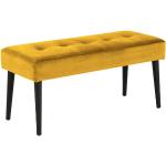Gelbe Wohnzimmermöbel aus Textil Breite 50-100cm, Höhe 0-50cm, Tiefe 0-50cm 