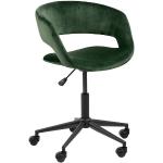 Grüne Skandinavische Bürostühle & Schreibtischstühle aus Textil Breite 50-100cm, Höhe 50-100cm, Tiefe 50-100cm 