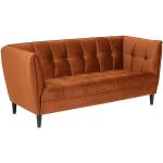Reduzierte Orange Zweisitzer-Sofas aus Textil Breite 150-200cm, Höhe 50-100cm, Tiefe 50-100cm 2 Personen 