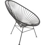 Acapulco Design Acapulco Classic Chair schwarz/Sitzfläche PVC/Gestell Stahl pulverbeschichtet/BxHxD 70x90x95cm schwarz Gestell Stahl pulverbeschichtet