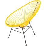AcapulcoDesign - Acapulco Chair Classic - gelb, unregelmäßig, Kunststoff,Metall - 70x90x95 cm - gelb/schwarz (702)