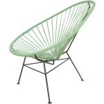 AcapulcoDesign - Acapulco Chair Classic - grün, unregelmäßig, Kunststoff,Metall - 70x90x95 cm - salbei/schwarz (902)