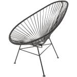 Reduzierte Schwarze John Wayne Acapulco Chair Outdoor Breite 50-100cm, Höhe 50-100cm, Tiefe 50-100cm 