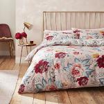 Accessorize Isla Floral200x200 Duvet Cover and 2 80x80 Pillowcases