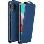 Blaue Samsung Galaxy A51 Hüllen Art: Flip Cases aus Kunstleder 