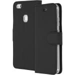 Schwarze Elegante Huawei P10 Lite Cases 2023 Art: Flip Cases aus Kunstleder 