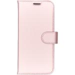 Reduzierte Rosa Elegante iPhone XS Max Cases 2023 Art: Flip Cases aus Kunstleder 