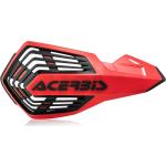 Acerbis X-Future Handschutz, schwarz-rot, schwarz-rot