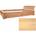 Acerto Holzbetten aus Massivholz mit Schublade 140x200 