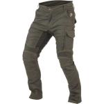 Grüne Atmungsaktive High Waist Jeans mit Reißverschluss aus Baumwolle für Herren Weite 30, Länge 32 