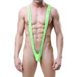 Grüne Mankinis & Borat-Badeanzüge aus Polyester für Herren Einheitsgröße 