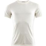Weiße Aclima Lightwool T-Shirts für Herren Größe XS 