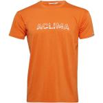 Aclima Men's LightWool Classic Tee Logo Orange Tiger Orange Tiger M