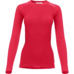 Rote Langärmelige Langarm-Unterhemden für Damen Größe S 