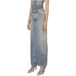 Reduzierte Blaue Acne Studios Maxi Nachhaltige Lange Jeansröcke aus Denim für Damen Größe M 