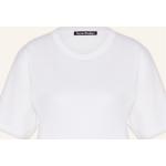 Weiße Acne Studios Nachhaltige T-Shirts aus Baumwolle für Damen Größe S 
