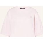 Hellrosa Acne Studios Nachhaltige T-Shirts aus Baumwolle für Damen Größe XS 