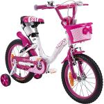 Actionbikes Kinderfahrrad Daisy 16 Zoll - Kinder Fahrrad für Mädchen - 4-7 Jahren - V-Brake Bremse - Kettenschutz - Luftbereifung - Fahrräder - Laufrad - Kinderrad (16 Zoll)