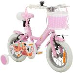 Actionbikes Kinderfahrrad | Princess - 12 Zoll - V-Brake Bremsen - Reflektoren - Schutzblech v. und h. - Kinder Fahrrad für Mädchen und Jungen - Fahrräder - Kinderrad - Jugendrad - Von 2-5 Jahren