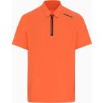 Orange Porsche Design Herrenpoloshirts & Herrenpolohemden aus Polyester Größe XS 