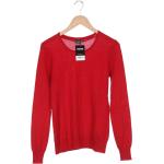 Rote Adagio Kaschmir-Pullover aus Wolle für Damen Größe S 