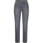 Graue Adagio Straight Leg Jeans aus Denim für Damen Größe M 