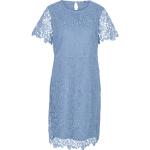 Blaue Unifarbene Adagio Mini Minikleider & kurze Kleider für Damen Größe L zur Hochzeit 
