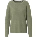 Grüne Adagio Rundhals-Ausschnitt Rundhals-Pullover für Damen Größe M 