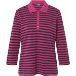 Pinke 3/4-ärmelige Adagio Damenpoloshirts & Damenpolohemden Größe M 