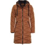 Braune Gesteppte Adagio Damensteppmäntel & Damenpuffercoats Größe L für den für den Winter 
