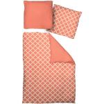 Reduzierte Orange Arabische Adam Linens Bio Bettwäsche Sets & Bettwäsche Garnituren mit Reißverschluss aus Renforcé 135x220 