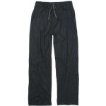 Schwarze Unifarbene Adamo Pyjamahosen lang aus Baumwolle trocknergeeignet für Herren Größe 4 XL 