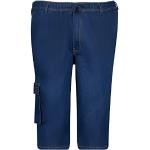 Marineblaue Adamo Jogger-Jeans aus Denim für Herren Größe 8 XL Große Größen 