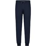 Blaue Adamo Pyjamahosen lang aus Baumwolle maschinenwaschbar für Herren Größe 7 XL 
