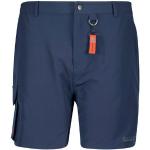Marineblaue Unifarbene Sportliche Adamo Herrenshorts aus Polyester Größe 9 XL 