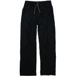 Schwarze Adamo Pyjamahosen lang aus Baumwolle für Herren Größe 4 XL 