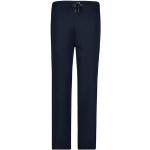 Marineblaue Unifarbene Adamo Pyjamahosen lang aus Jersey für Herren Größe 3 XL Tall 1-teilig 