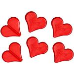 Addi Maschenfix Stitch Heart Holder, Kunststoff, Red, 1 x 1 x 1 cm